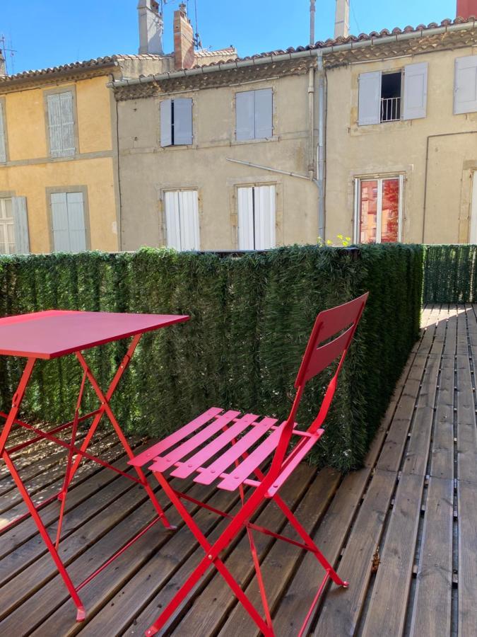 Ferienwohnung Au Coeur De Carcassonne Exterior foto